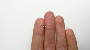 0.41ct 3.93x3.87x2.78mm VS2 C3 Cut Corner Square Step Cut 🇨🇦 21808-01