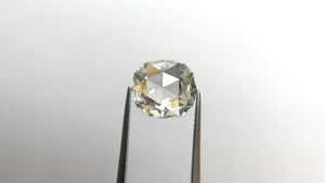 3.27ct 11.47x10.36x4.04mm VS J-K Antique Cushion Rosecut 20719-01