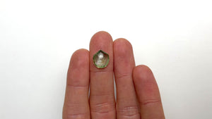 4.83ct 12.50x11.12x3.74mm Shield Cabochon Cut Sapphire 20839-01
