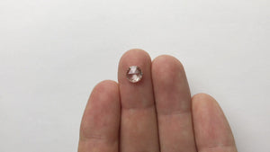 1.25ct 7.71x7.49x2.41mm SI1 Round Rosecut 18284-04