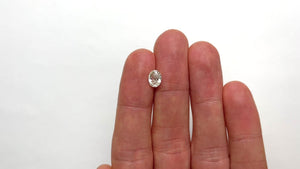 1.00ct 7.85x6.04x2.94mm VS2 M-N Modern Antique Oval Brilliant 20237-01 🇱🇸