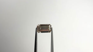 1.51ct 8.75x5.21x3.28mm SI2 C3 Champagne Cut Corner Rectangle Step Cut 19496-02