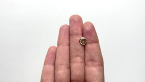1.77ct 7.52x7.50x3.27mm Round Double Cut Sapphire 22306-04