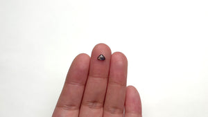 0.37ct 6.37x4.33x1.65mm Triangle Rosecut Sapphire 19356-40