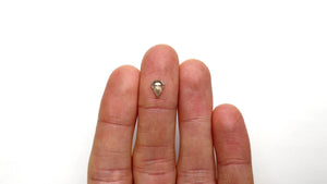 0.78ct 7.71x6.12x2.70mm Shield Rosecut 19744-21