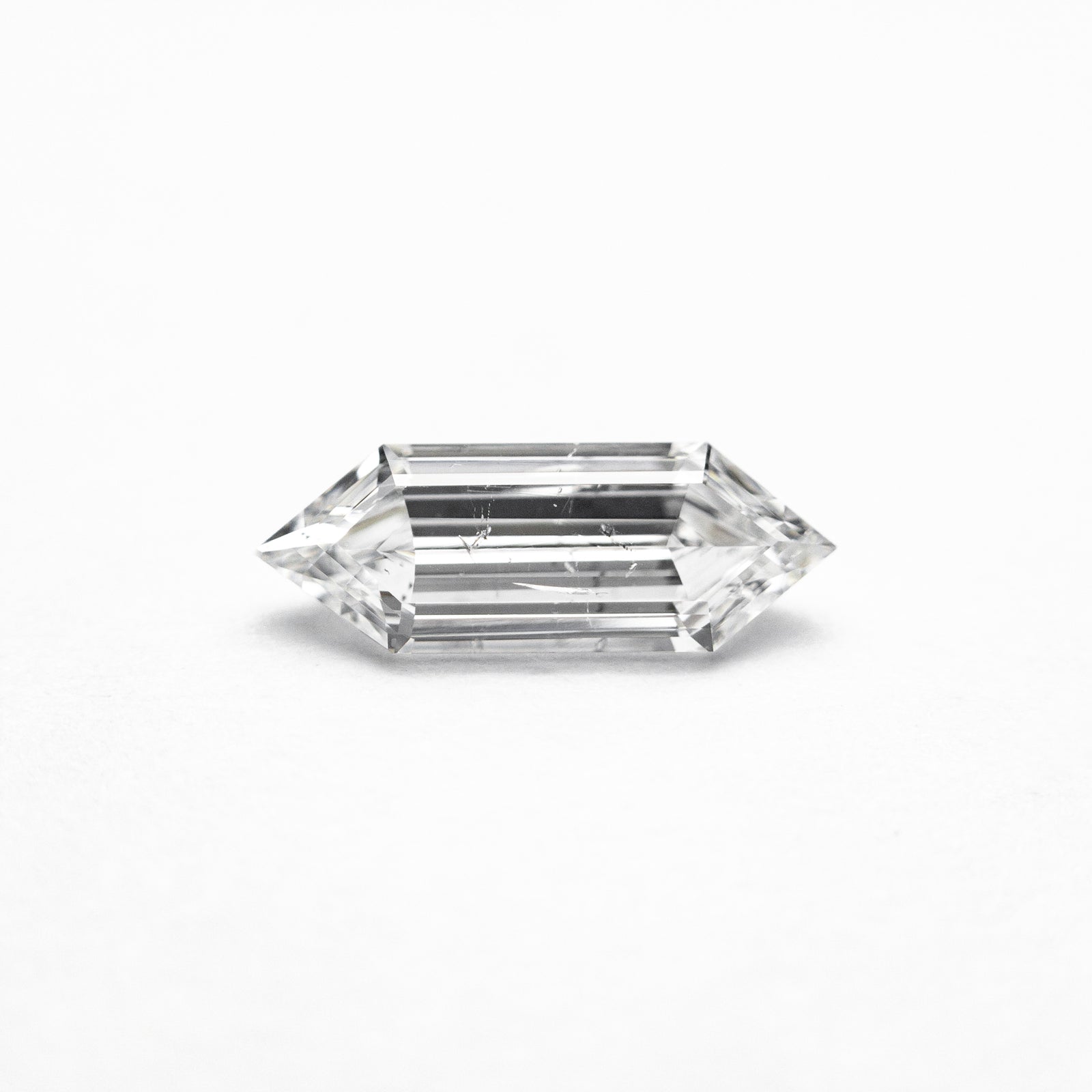 0.47ct 8.75x3.20x2.05mm SI2 E Hexagon Step Cut 🇨🇦 21278-01