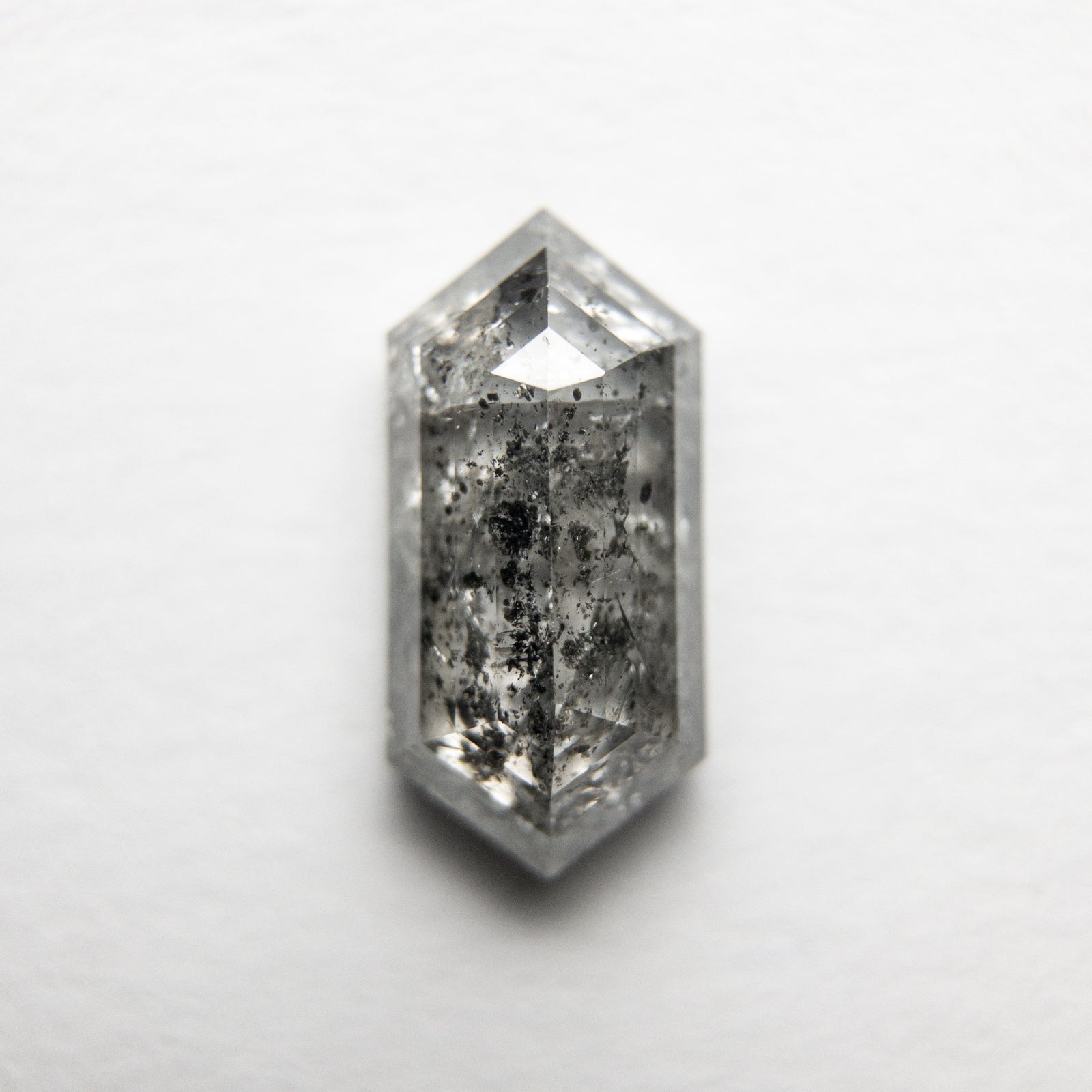 1.42ct 9.76x4.71x2.99mm Hexagon Rosecut 18198-03 - Misfit Diamonds