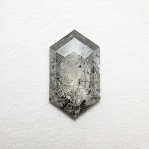 0.87ct 9.45x5.53x1.93mm Hexagon Rosecut 18198-04 - Misfit Diamonds