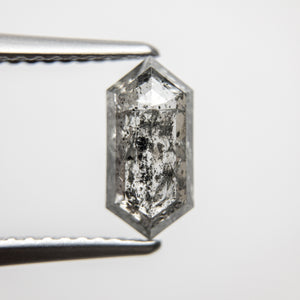 1.42ct 9.76x4.71x2.99mm Hexagon Rosecut 18198-03 - Misfit Diamonds