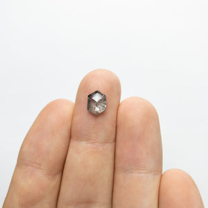 1.63ct 9.04x6.55x3.24mm Hexagon Rosecut 18198-02 - Misfit Diamonds