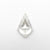 0.95ct 9.03x6.03x3.12mm Kite Rosecut 18953-01 - Misfit Diamonds