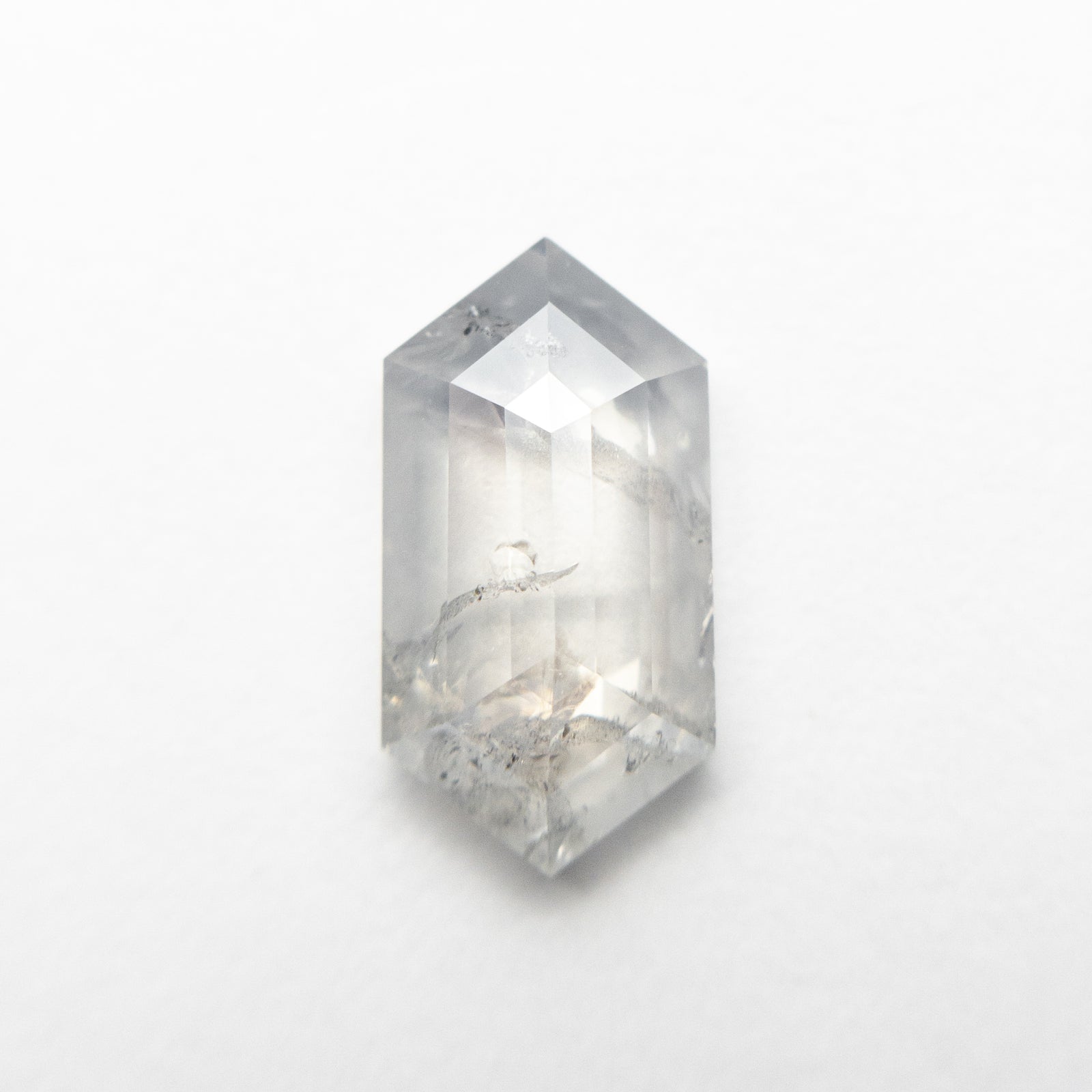 1.61ct 10.70x5.56x2.67mm Hexagon Rosecut 18766-02 - Misfit Diamonds
