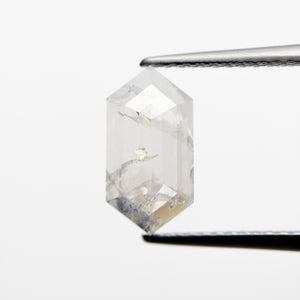 1.61ct 10.70x5.56x2.67mm Hexagon Rosecut 18766-02 - Misfit Diamonds