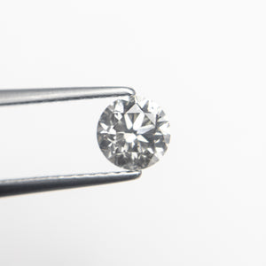 0.60ct 5.15x5.14x3.45mm Fancy Grey Round Brilliant 18968-04 - Misfit Diamonds