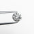 0.60ct 5.15x5.14x3.45mm Fancy Grey Round Brilliant 18968-04 - Misfit Diamonds