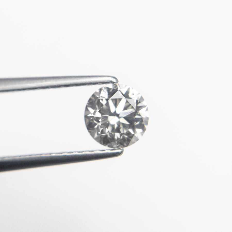 0.60ct 5.15x5.14x3.45mm Fancy Grey Round Brilliant 18968-04 - Misfit Diamonds