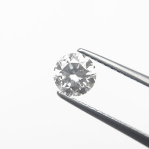 0.61ct 5.20x5.19x3.49mm Fancy Grey Round Brilliant 18968-03 - Misfit Diamonds