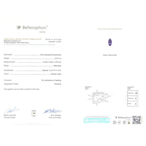 2.41ct 12.30x5.48x4.73mm Marquise Brilliant Sapphire 20044-01
