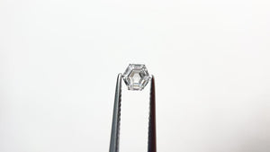 0.50ct 5.36x4.85x2.47mm SI2 E Hexagon Step Cut 🇨🇦 19644-01
