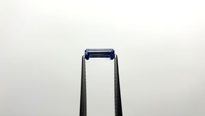 0.48ct 7.49x2.78x2.03mm Cut Corner Rectangle Step Cut Sapphire 22854-01