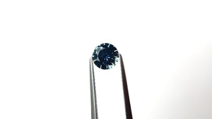 1.00ct 6.05x6.04x3.84mm Round Brilliant Sapphire 22255-01