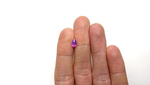 1.03ct 8.11x4.87x3.52mm Pear Brilliant Sapphire 22505-01