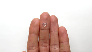 0.56ct 6.71x6.91x1.54mm VS1 E Shield Portrait Cut 19854-43