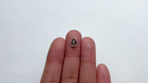 1.06ct 7.60x5.12x3.37mm Pear Double Cut 21870-21