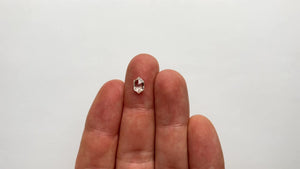 1.06ct 8.42x5.22x2.93mm VS2 N Hexagon Step Cut 19421-01
