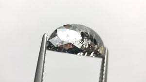 2.99ct 13.13x6.46x4.16mm Half Moon Rosecut 18119-21