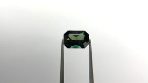 3.19ct 9.78x6.99x5.17mm Cut Corner Rectangle Brilliant Sapphire 21604-04