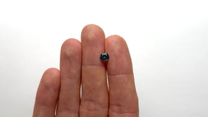 0.91ct 5.91x5.89x3.64mm Round Brilliant Sapphire 22257-01