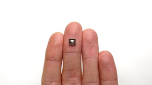 0.83ct 6.04x5.75x2.24mm Rectangle Rosecut 22339-13