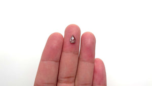 0.60ct 7.50x5.24x2.06mm Pear Rosecut 19062-32