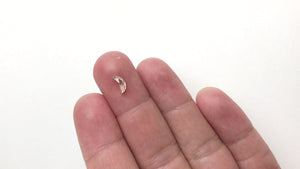 0.58ct 7.94x3.77x2.58mm Crescent Moon Rosecut 18190-03