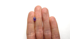 1.26ct 8.37x5.82x3.43mm Pear Brilliant Sapphire 22507-01