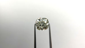 3.93ct 9.64x9.13x6.37mm SI2 M Antique Old Mine Cut 20670-01