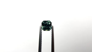 0.91ct 4.91x4.83x4.28mm Cut Corner Square Brilliant Sapphire 19115-29