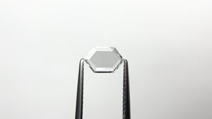0.51ct 8.43x5.44x1.04mm VS1 E Hexagon Portrait Cut 19854-44