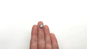 2.47ct 10.06x8.08x3.78mm Pear Rosecut 19204-06