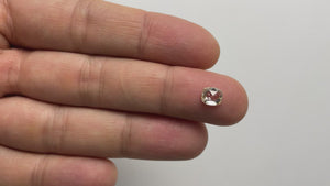 0.96ct 6.33x5.37x3.16mm VS2 M-N Cushion Rosecut 18661-15