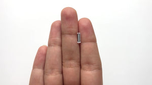 0.58ct 8.82x3.00x1.95mm Cut Corner Rectangle Step Cut Sapphire 22837-01