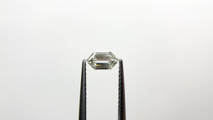 0.44ct 6.89x3.60x2.05mm VS1 J Hexagon Step Cut 22358-13