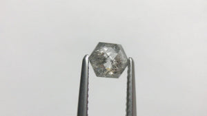 0.69ct 6.19x5.06x2.59mm Hexagon Rosecut 18191-07