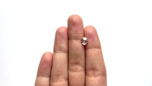 0.94ct 6.55x6.15x2.90mm VS1 J-K Round Double Cut 19017-02