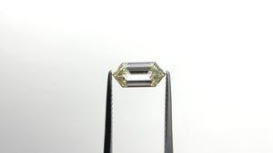 1.20ct 9.89x4.62x2.90mm SI2 Y-Z Hexagon Step Cut 21950-01