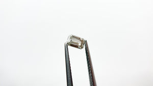 0.52ct 5.68x3.68x2.28mm SI2 Fancy Grey Cut Corner Rectangle Step Cut 19923-27