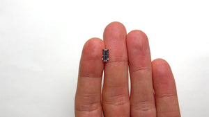 1.01ct 8.28x3.84x2.86mm Rectangle Step Cut Sapphire 20056-01