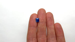 1.66ct 8.08x6.20x3.38mm Cut Corner Rectangle Step Cut Sapphire 21655-01