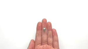 2.73ct 12.49x8.55x4.02mm Shield Rosecut 19257-07